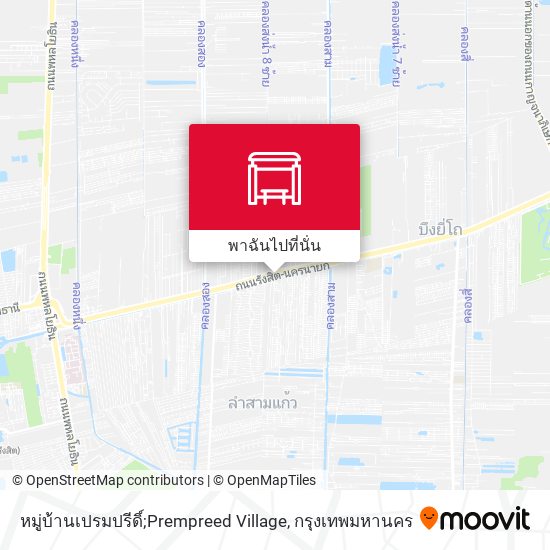 หมู่บ้านเปรมปรีดิ์;Prempreed Village แผนที่
