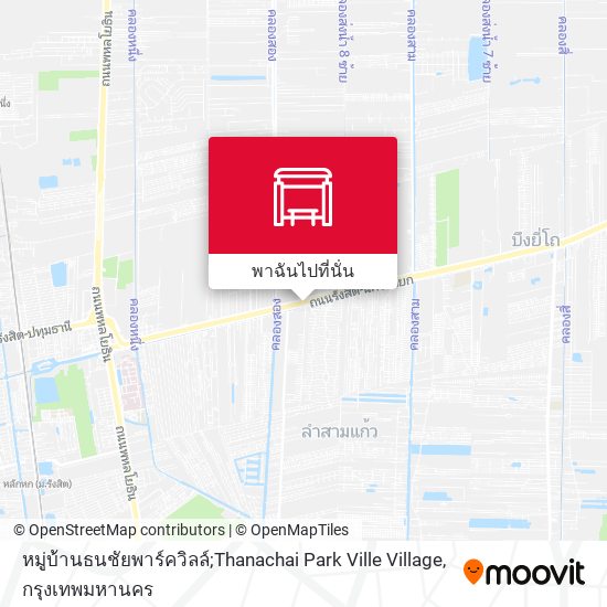 หมู่บ้านธนชัยพาร์ควิลล์;Thanachai Park Ville Village แผนที่