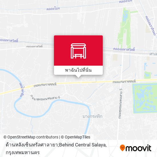 ด้านหลังเซ็นทรัลศาลายา;Behind Central Salaya แผนที่