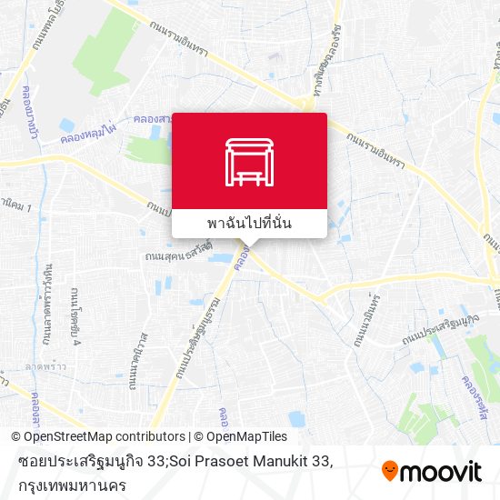 ซอยประเสริฐมนูกิจ 33;Soi Prasoet Manukit 33 แผนที่