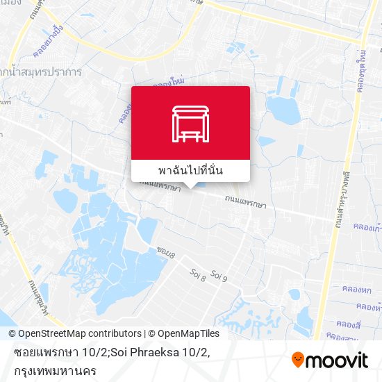 ซอยแพรกษา 10 / 2;Soi Phraeksa 10 / 2 แผนที่