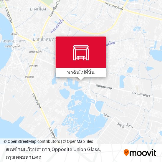 ตรงข้ามแก้วปราการ;Opposite Union Glass แผนที่
