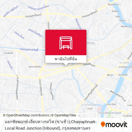 แยกชัยพฤกษ์-เลียบทางรถไฟ (ขาเข้า);Chaiyaphruek-Local Road Junction (Inbound) แผนที่