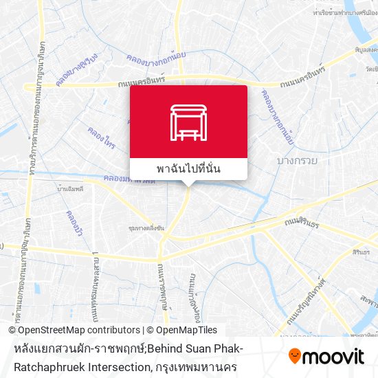 หลังแยกสวนผัก-ราชพฤกษ์;Behind Suan Phak-Ratchaphruek Intersection แผนที่