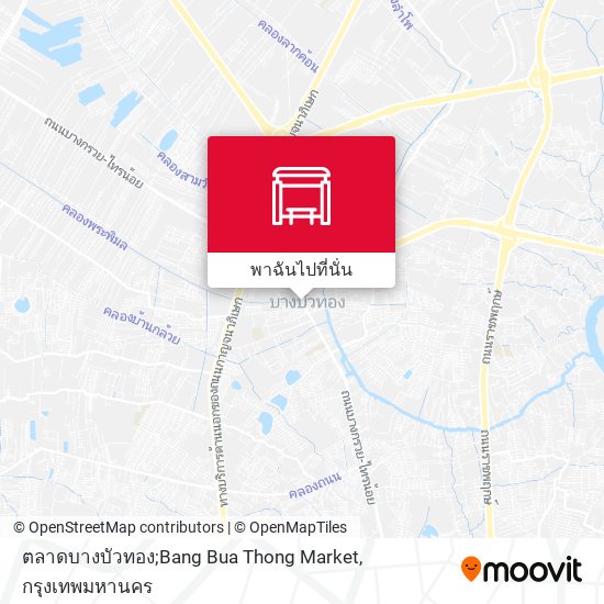ตลาดบางบัวทอง;Bang Bua Thong Market แผนที่
