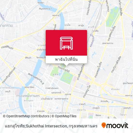 แยกสุโขทัย;Sukhothai Intersection แผนที่