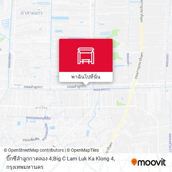 บิ๊กซีลำลูกกาคลอง 4;Big C Lam Luk Ka Klong 4 แผนที่