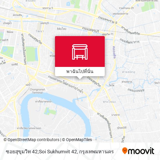 ซอยสุขุมวิท 42;Soi Sukhumvit 42 แผนที่