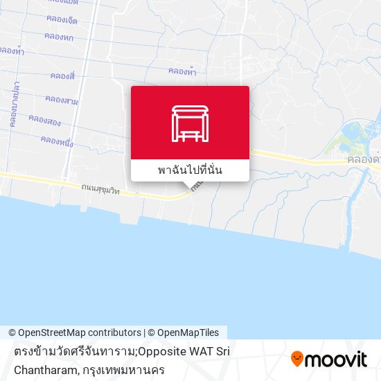 ตรงข้ามวัดศรีจันทาราม;Opposite WAT Sri Chantharam แผนที่