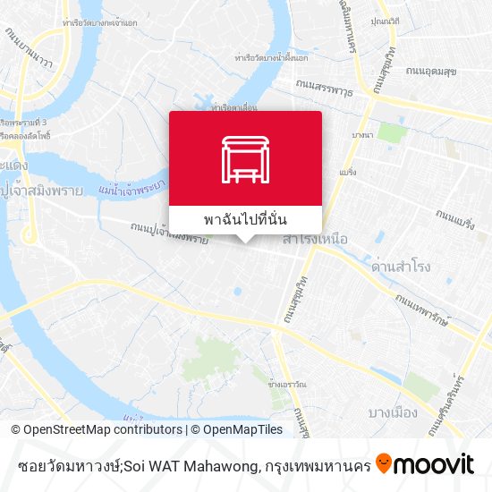 ซอยวัดมหาวงษ์;Soi WAT Mahawong แผนที่
