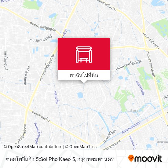 ซอยโพธิ์แก้ว 5;Soi Pho Kaeo 5 แผนที่