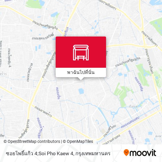 ซอยโพธิ์แก้ว 4;Soi Pho Kaew 4 แผนที่