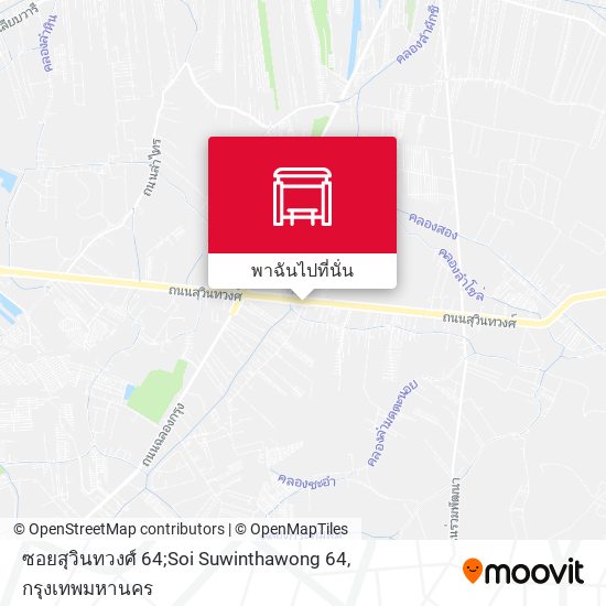 ซอยสุวินทวงศ์ 64;Soi Suwinthawong 64 แผนที่