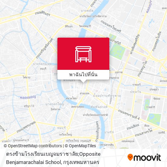 ตรงข้ามโรงเรียนเบญจมราชาลัย;Opposite Benjamarachalai School แผนที่