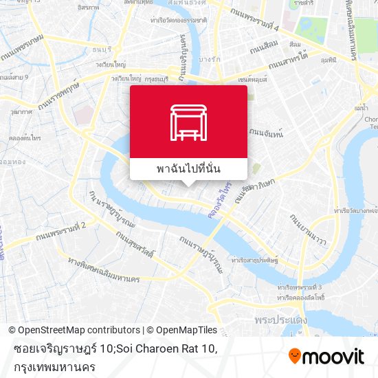 ซอยเจริญราษฎร์ 10;Soi Charoen Rat 10 แผนที่