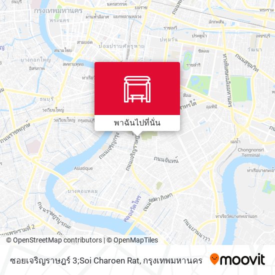 ซอยเจริญราษฎร์ 3;Soi Charoen Rat แผนที่