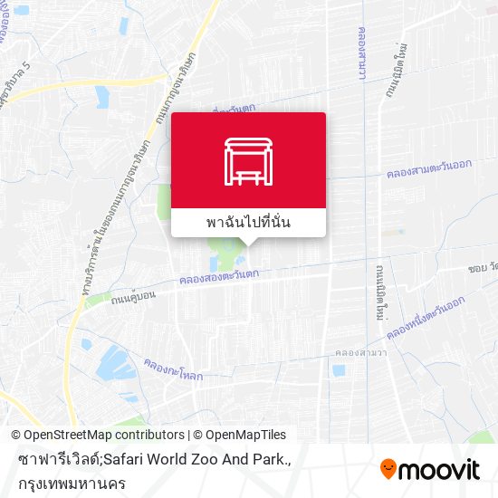 ซาฟารีเวิลด์;Safari World Zoo And Park. แผนที่