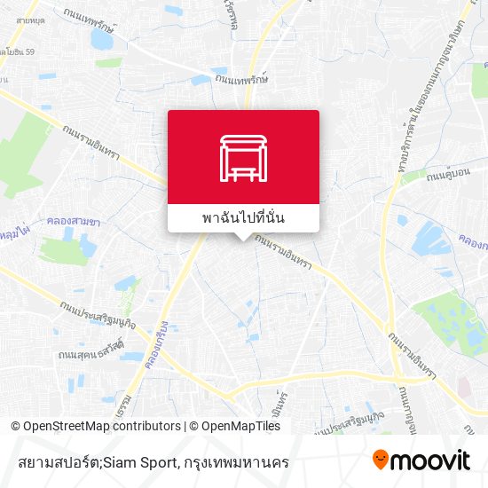 สยามสปอร์ต;Siam Sport แผนที่