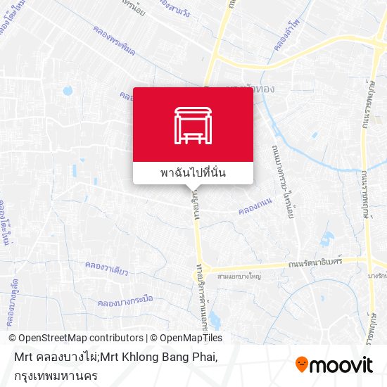 Mrt คลองบางไผ่;Mrt Khlong Bang Phai แผนที่