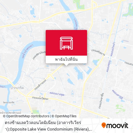 ตรงข้ามเลควิวคอนโดมิเนียม (อาคารริเวียร่า);Opposite Lake View Condominium (Riviera) แผนที่