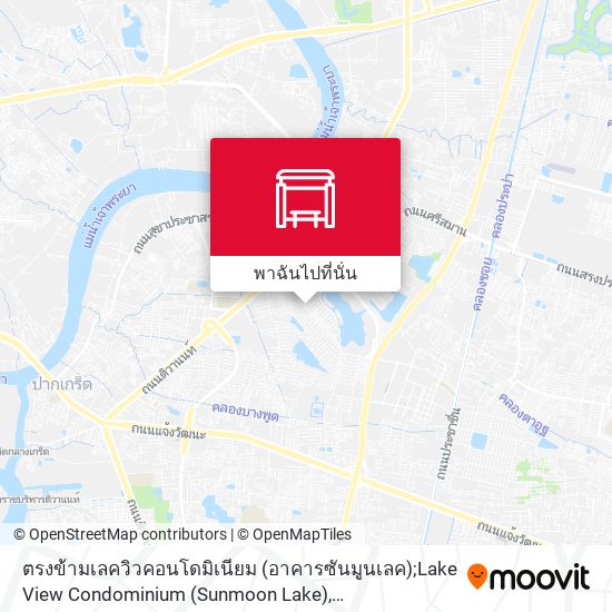 ตรงข้ามเลควิวคอนโดมิเนียม (อาคารซันมูนเลค);Lake View Condominium (Sunmoon Lake) แผนที่
