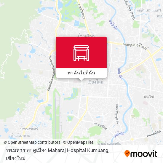 รพ.มหาราช คูเมือง Maharaj Hospital Kumuang แผนที่