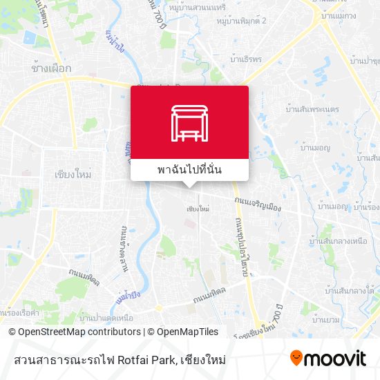 สวนสาธารณะรถไฟ Rotfai Park แผนที่