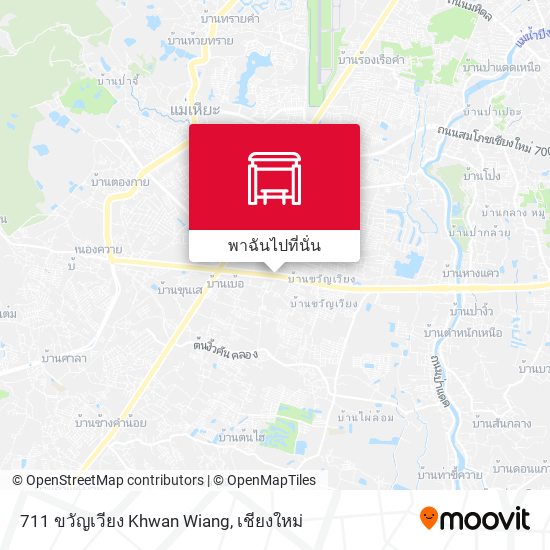 711 ขวัญเวียง Khwan Wiang แผนที่