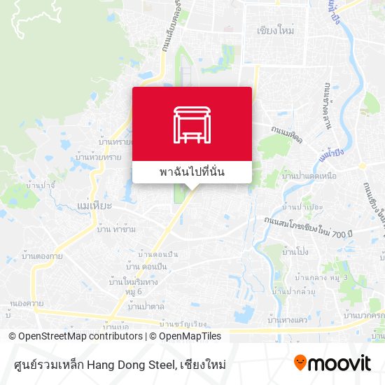 ศูนย์รวมเหล็ก  Hang Dong Steel แผนที่
