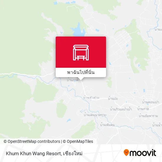 Khum Khun Wang Resort แผนที่
