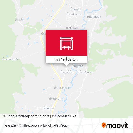 ร.ร.ศีลรวี Silrawee School แผนที่
