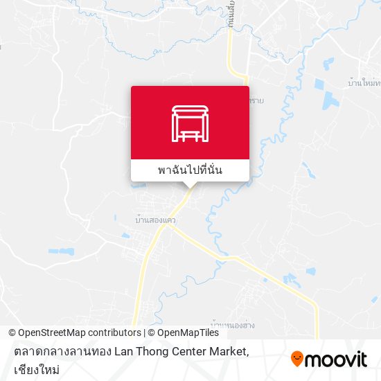 ตลาดกลางลานทอง Lan Thong Center Market แผนที่