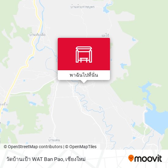 วัดบ้านเป้า WAT Ban Pao แผนที่