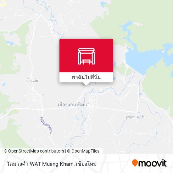 วัดม่วงคำ WAT Muang Kham แผนที่