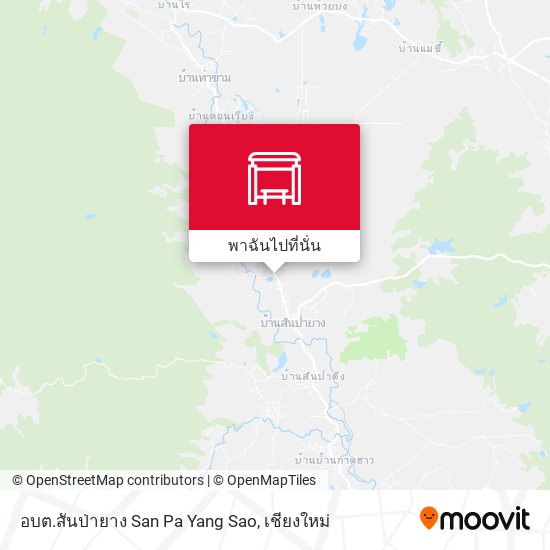 อบต.สันป่ายาง San Pa Yang Sao แผนที่