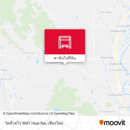 วัดห้วยไร่  WAT Huai Rai แผนที่
