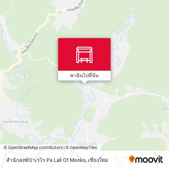 สำนักสงฆ์ป่าเรไร Pa Lali Of Monks แผนที่