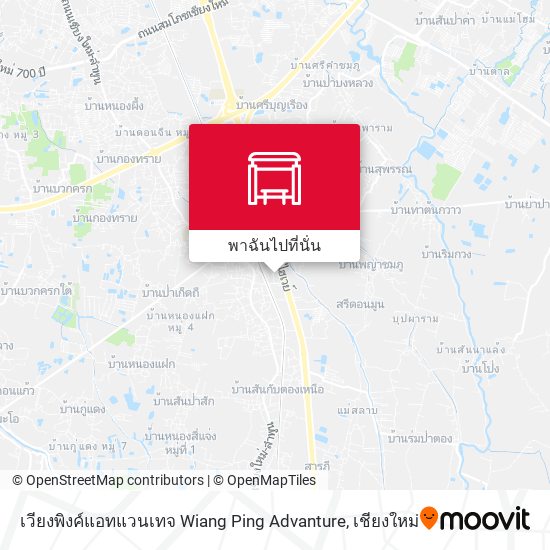 เวียงพิงค์แอทแวนเทจ Wiang Ping Advanture แผนที่