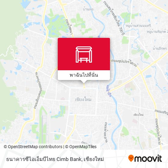 ธนาคารซีไอเอ็มบีไทย Cimb Bank แผนที่