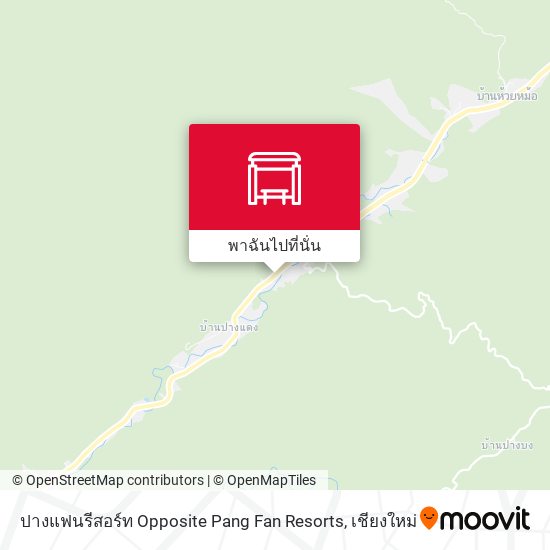 ปางแฟนรีสอร์ท Opposite Pang Fan Resorts แผนที่