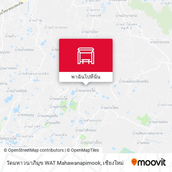 วัดมหาวนาภิมุข WAT Mahawanapimook แผนที่
