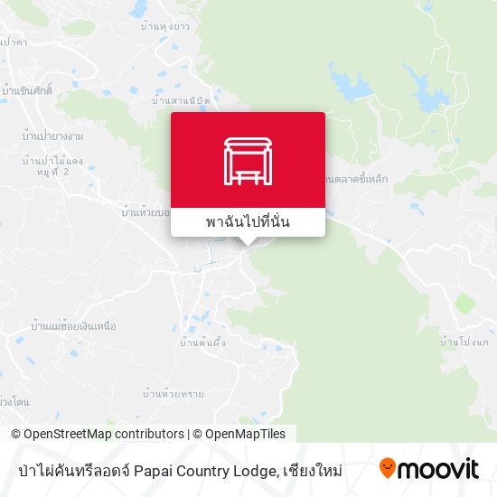 ป่าไผ่คันทรีลอดจ์ Papai Country Lodge แผนที่