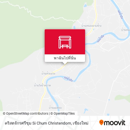 คริสตจักรศรีชุม Si Chum Christendom แผนที่