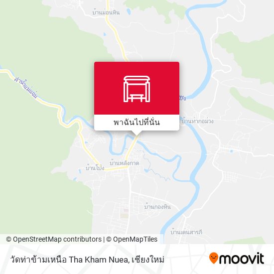 วัดท่าข้ามเหนือ Tha  Kham Nuea แผนที่