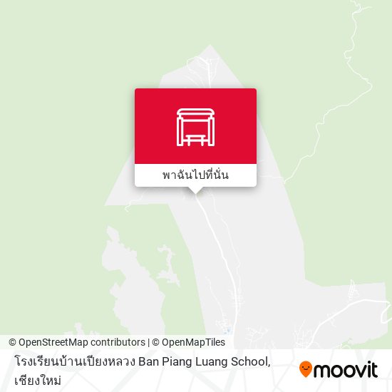 โรงเรียนบ้านเปียงหลวง Ban Piang Luang School แผนที่