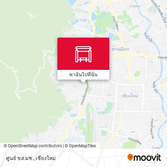 ศูนย์ ขส.มช. แผนที่