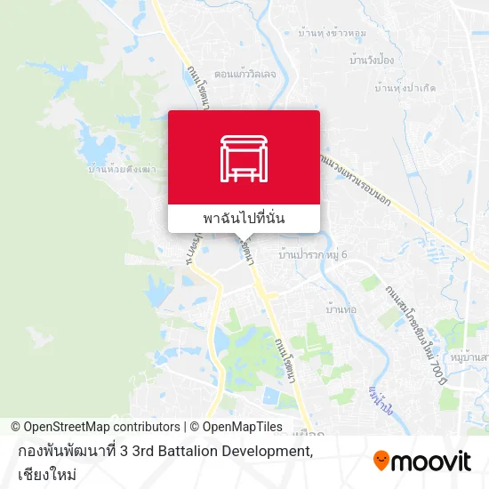 กองพันพัฒนาที่ 3 3rd Battalion Development แผนที่