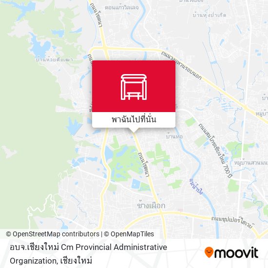 อบจ.เชียงใหม่ Cm Provincial Administrative Organization แผนที่