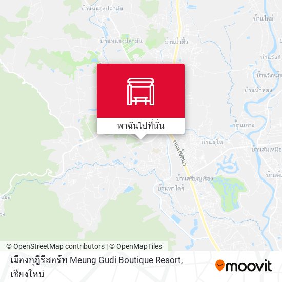 เมืองกุฎีรีสอร์ท Meung Gudi Boutique Resort แผนที่