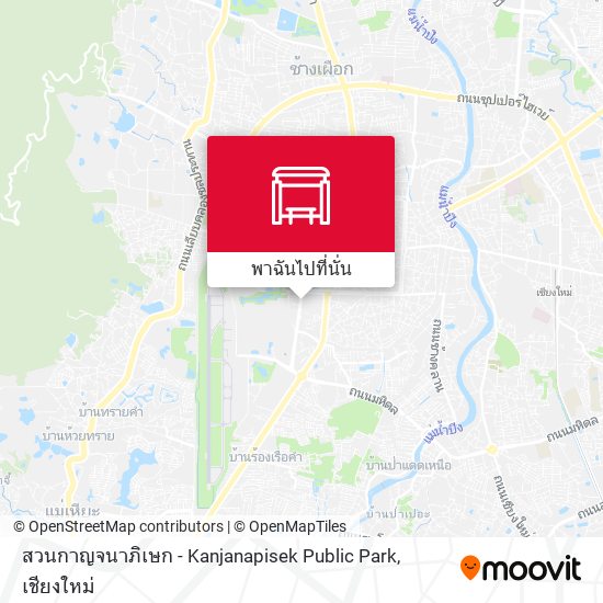 สวนกาญจนาภิเษก - Kanjanapisek Public Park แผนที่